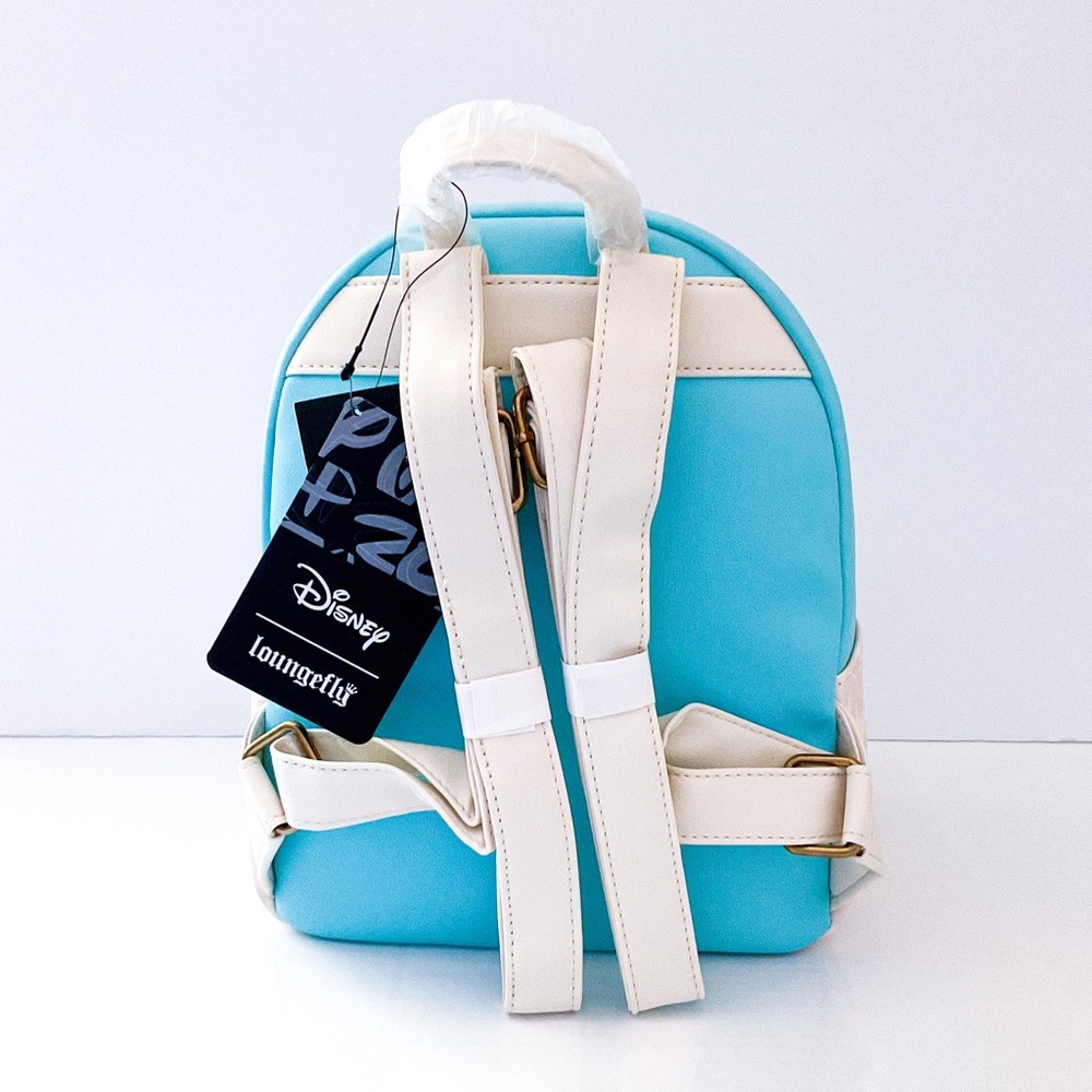 Loungefly Lilo and Stitch Mini Backpack Tropical Palm Trees Hammock Small Bag - Picture 4 of 4